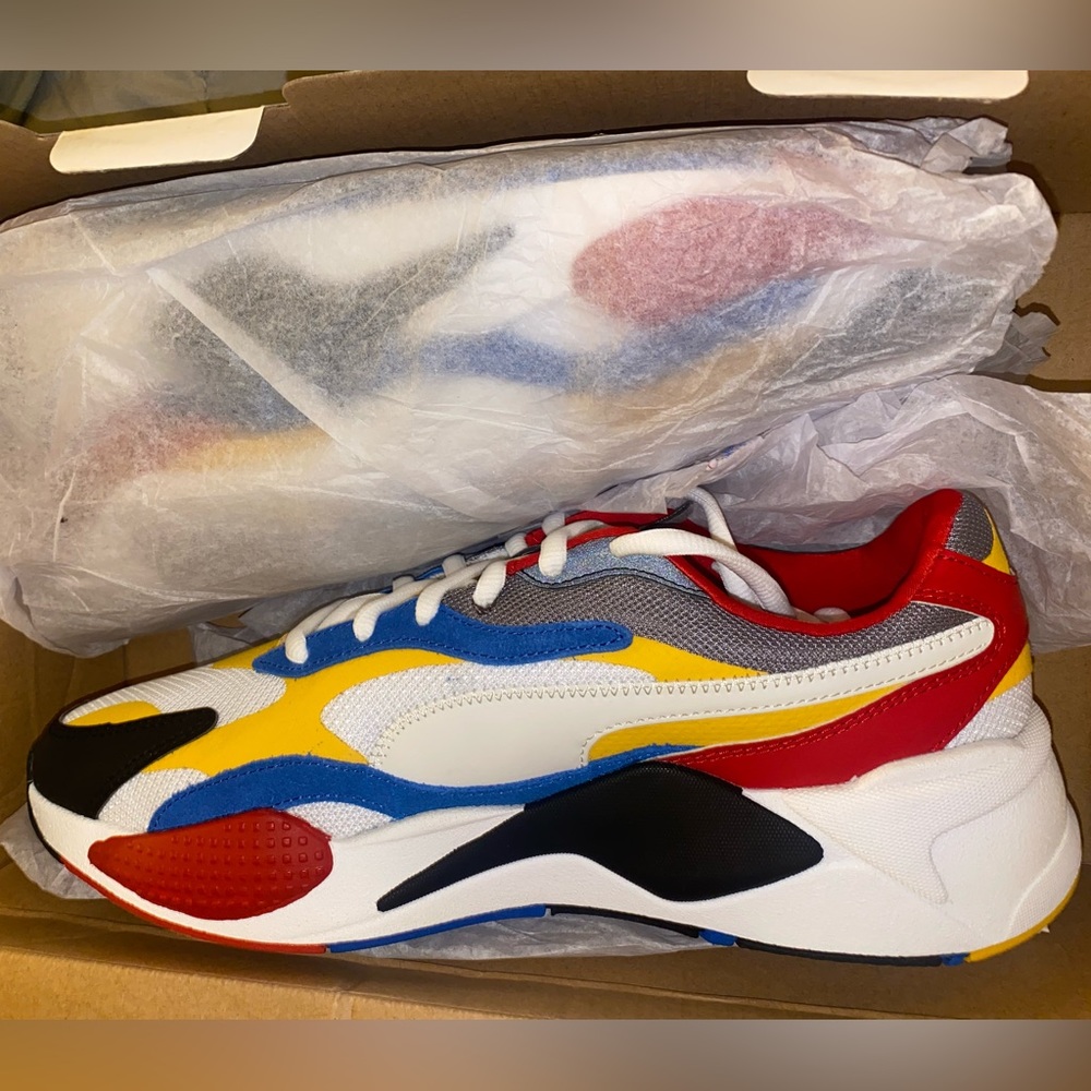 BNIB multicolored Puma sneakers